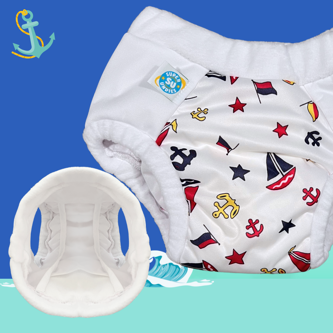 Bedwetting underwear for overnight - cloth and reusable