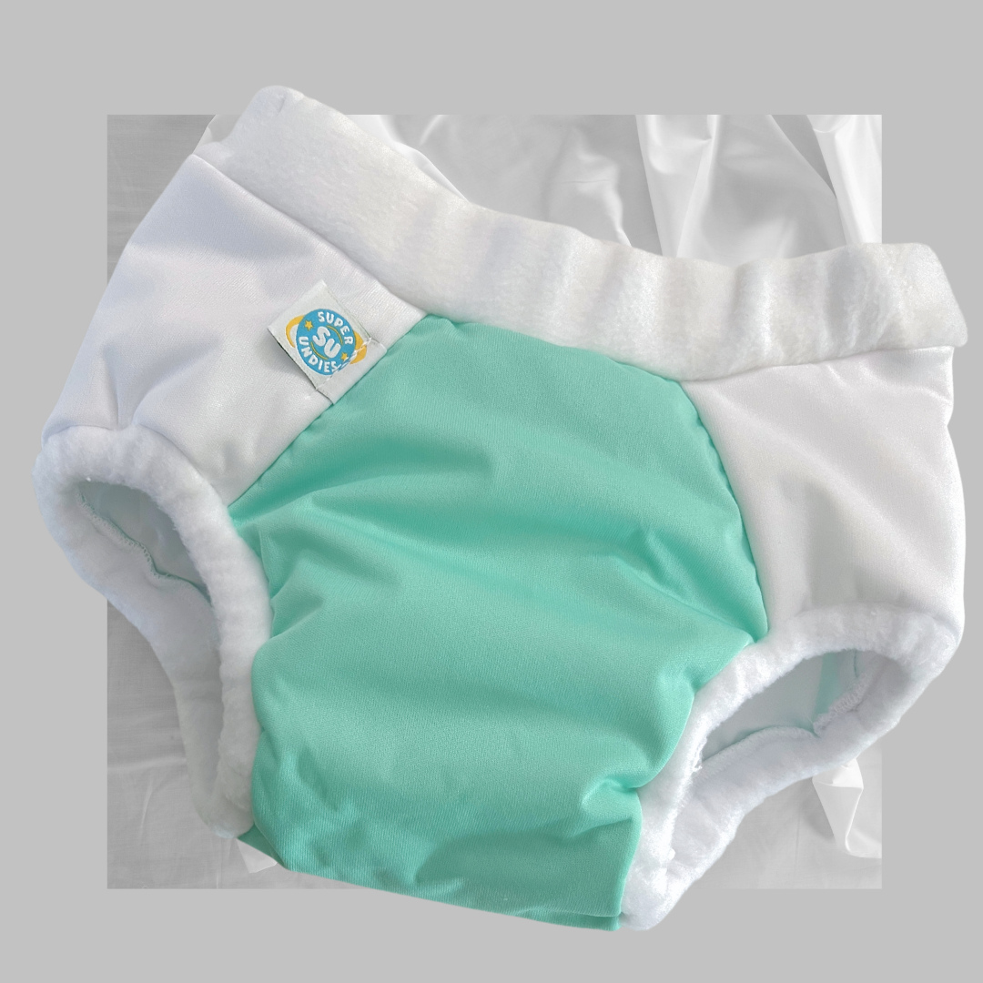 Overnight bedwetting pants - sensory underwear - opal - Super Undies