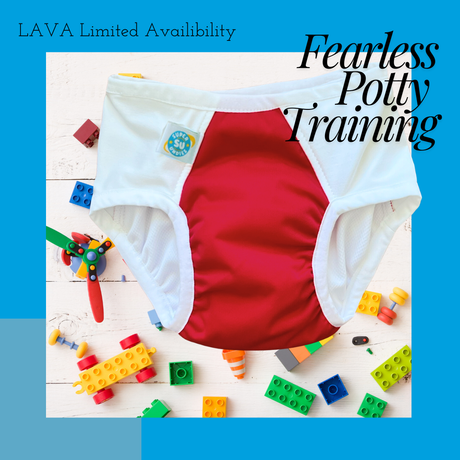 Super Undies Fearless Potty Training Pants for toddlers - Red