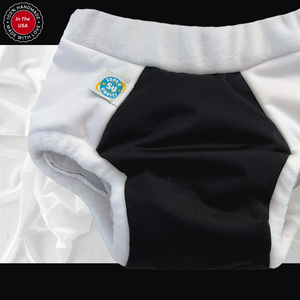 Overnight bedwetting pants - sensory underwear - black - Super Undies