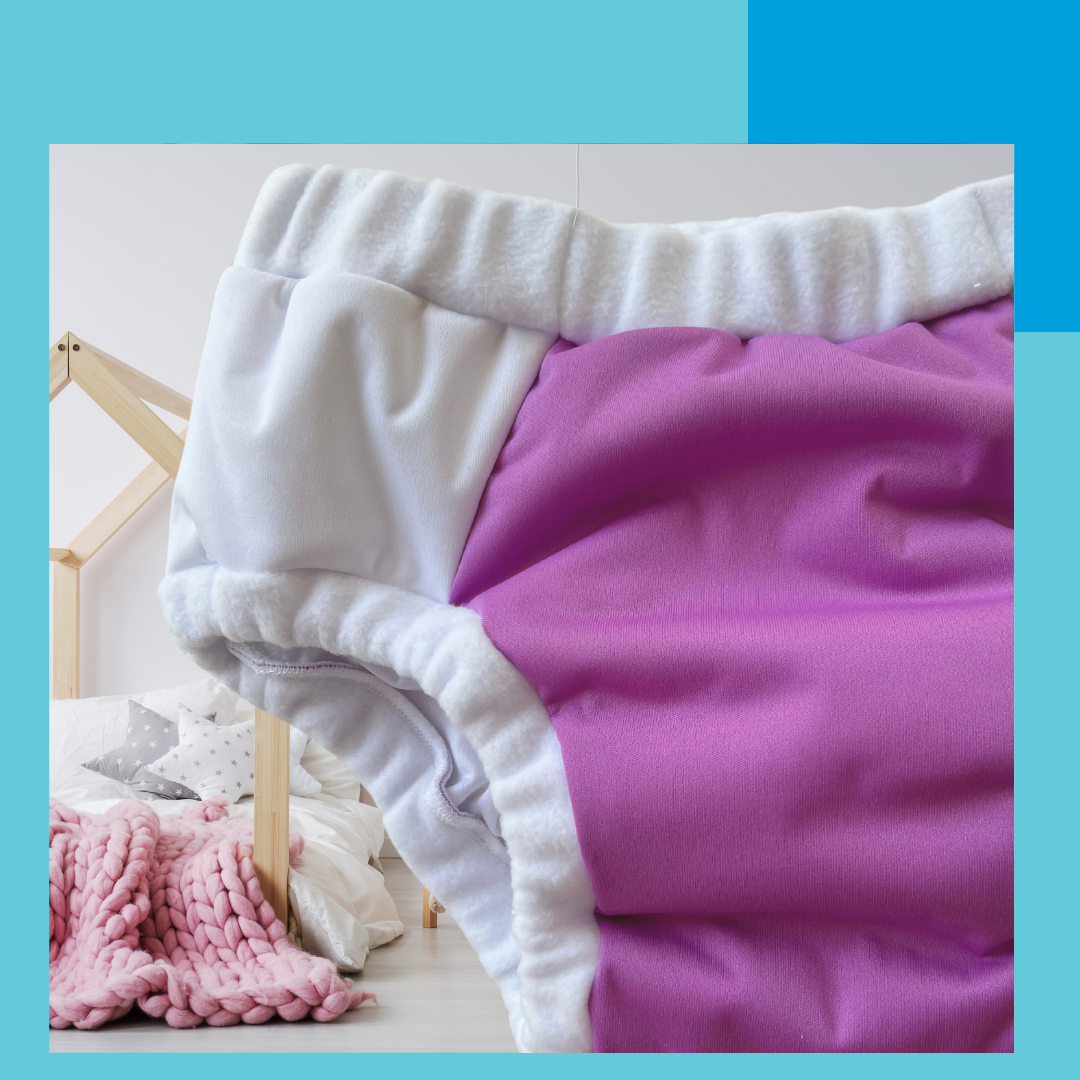 Overnight bedwetting pants - sensory underwear - violet - Super Undies