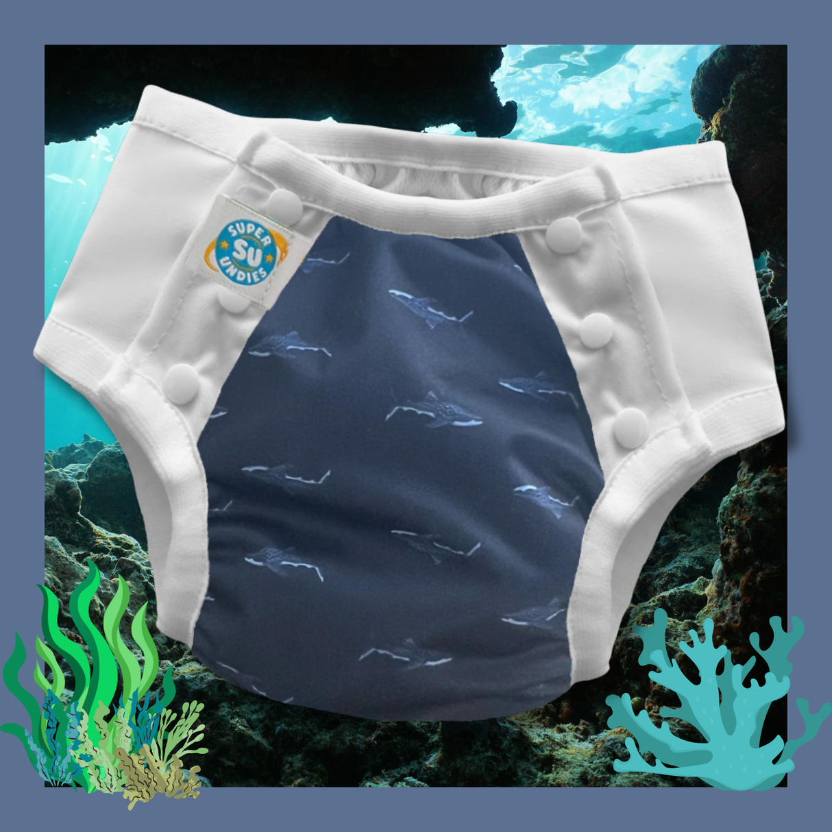 3-in-1 Diaper For Kids with Disabilities - Oceanum