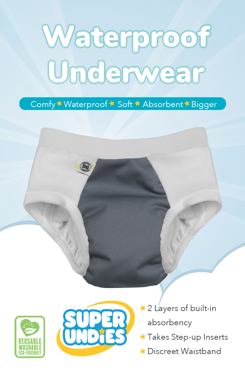Bedwetting, Potty Training, Special Needs Diapers – Super Undies