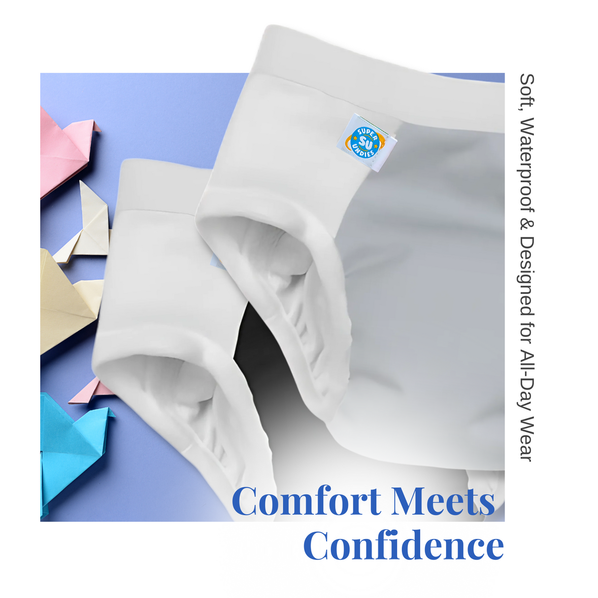 5 Pull-on Waterproof Undies w/Inserts!