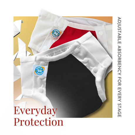 Variety Waterproof Undies w/Snaps & Inserts!