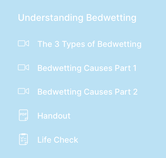 Bedwetting help
