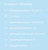 Bedwetting help
